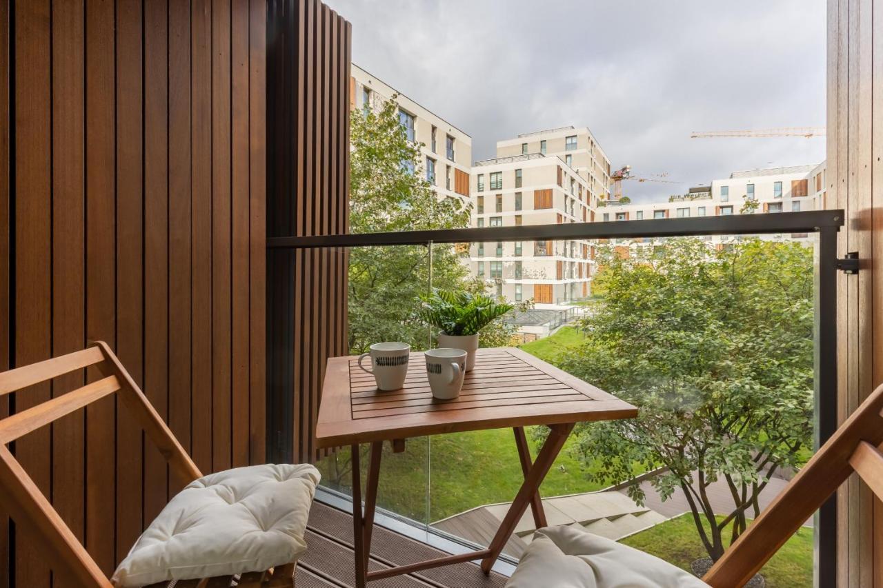 Warsaw Wola Apartment Near Nocny Market By Noclegi Renters Ngoại thất bức ảnh